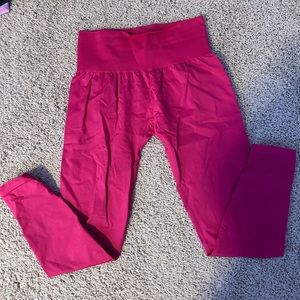nvgtn hot pink leggings